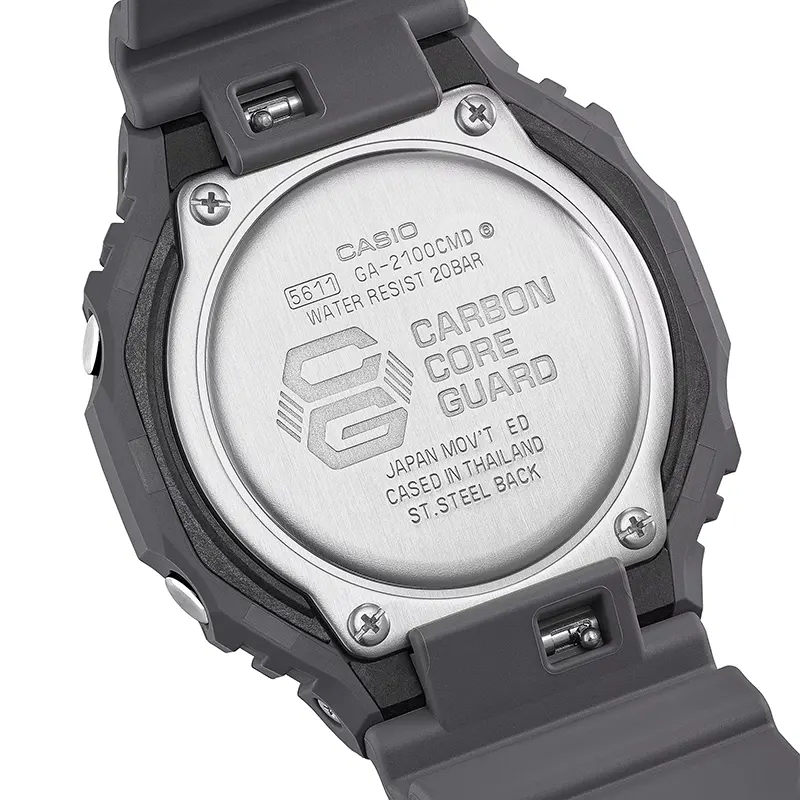 Casio G-Shock Gray Dial Ana-Digital Sporty Men's Watch- GA-2100CMD-8A